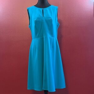 Calvin Klein Teal Midi Dress